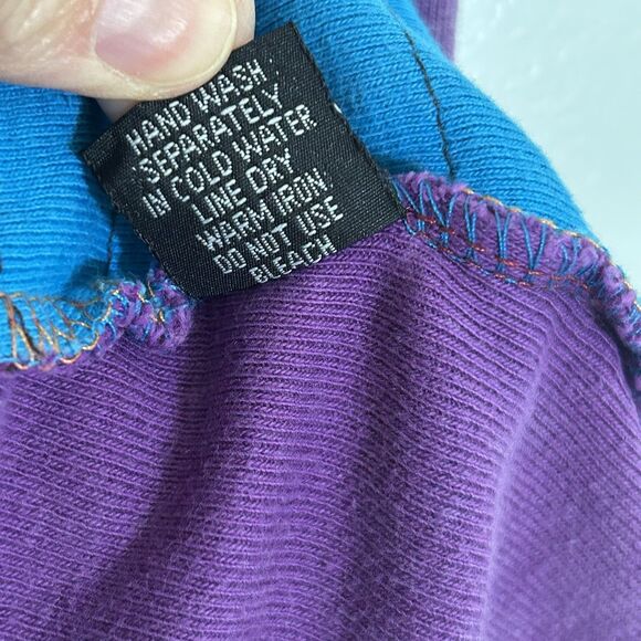 All That Jazz Women's Zip Front Hoodie Size XL Multicolored Boho Nepal Jacket - Picture 9 of 10